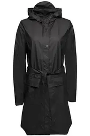 Rains Regenjacke Curve W Jacket W3 Damen schwarz L