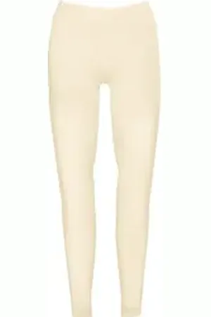 Nina Von C. Lange Unterhose Damen-Unterhose, lang Wolle/Seide Uni braun 44