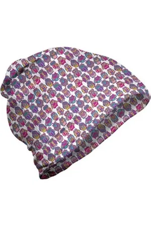 Abakuhaus Beanie Wandern im Freien Eulen Bunte Vögel Childish bunt
