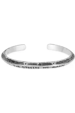 Haze & Glory Armreif Armreif - The Streets We Roam 925 Silber silberfarben 18 cm