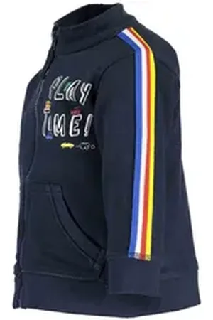 Blue Seven Cardigan Baby Jungen Sweatjacke mit Print "Autos" blau 86