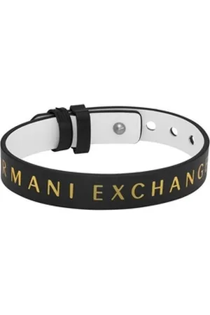 Giorgio Armani ARMANI EXCHANGE Armband AXG0107040, AXG0108040, AXG0109040, AXG0106040 (Set, 2-tlg), zum Wenden schwarz