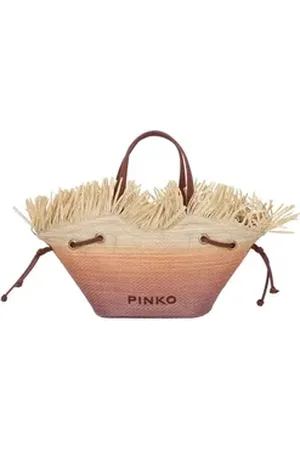 Pinko Shopper Pagoda, Stroh orange