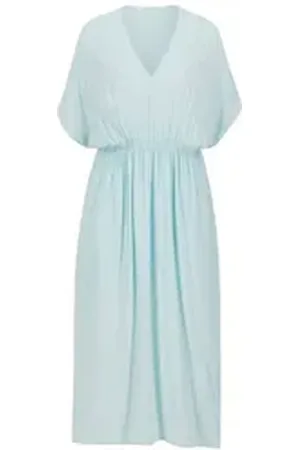 Samsøe Samsøe Sommerkleid Damen Kleid ANDINA (1-tlg) blau S