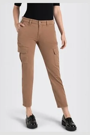 Mac Cargohose RICH braun 34