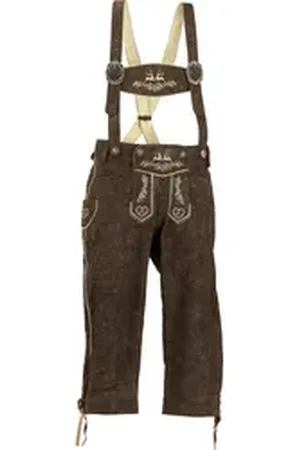 Wiesnkönig Trachtenlederhose Lederhose Chiara braun 36