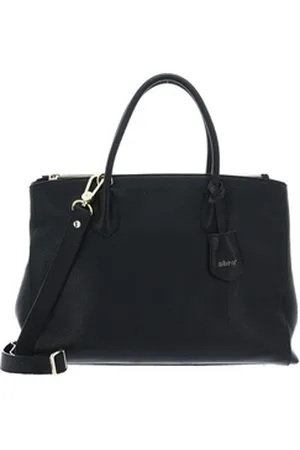 Abro+ Businesstasche Leather Adria (Set, 2-tlg) schwarz L | 38 cm x 30 cm x 15 cm