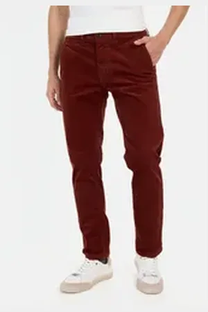 Camel Active Cordhose Cord Chino (1-tlg) rot 32 | 34