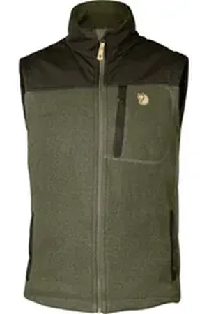 Fjällräven Fleeceweste Herren Fleeceweste Buck Fleece Vest grün 2XL