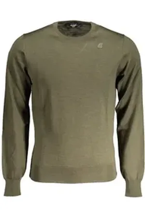 K-Way Rundhalspullover grün 2XL