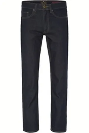 Oklahoma Jeans Straight-Jeans R140 (1-tlg) blau 38