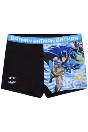DC Comics Originals Boxer-Badehose Badehose »Batman Jungen Bademode« blau 128/134