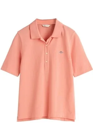 GANT Poloshirt Piqué-Polo SlimShield orange M