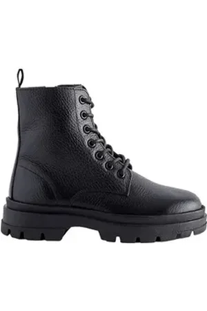 Next Lederstiefel zum Schnüren Schnürstiefelette (1-tlg) schwarz 37 EU