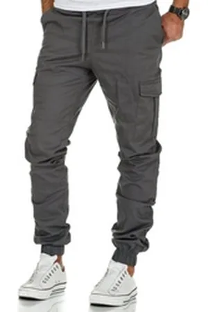 amaci Chinohose SAN ANTONIO Cargo Jogger-Chino grau W40