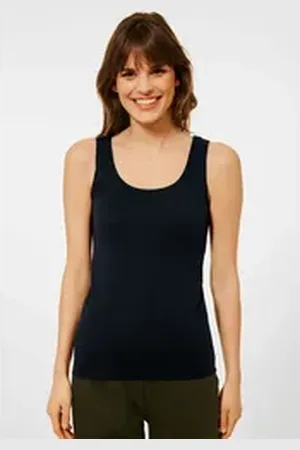 CECIL Tanktop Style Linda im Style Linda schwarz L (42)