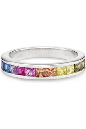 Bruno Banani Fingerring Schmuck Geschenk Silber 925 Damenring, mit Zirkonia (synth) blau|bunt|gelb|grün|lila|silberfarben 53