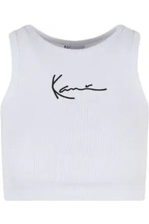 Karl Kani T-Shirt Damen (1-tlg) weiß XL