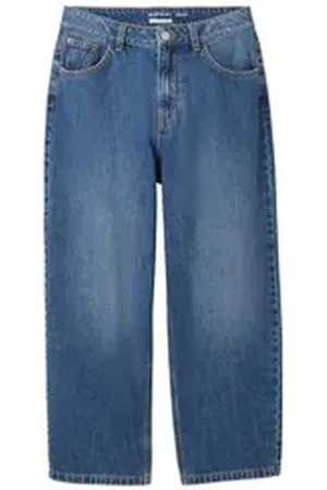 TOM TAILOR 5-Pocket-Jeans Baggy Jeans- mit ausgestelltem Bein blau 128