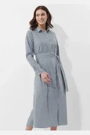 ALBA MODA Maxikleid Kleid blau 44