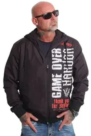 Yakuza Windbreaker Trouble schwarz 2XL