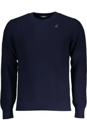 K-Way Rundhalspullover blau S