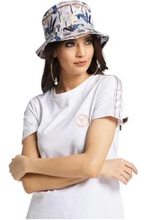 Carlo Colucci Outdoorhut Comelli weiß L-XL