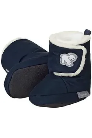 Sterntaler ® Baby-Schuh Outdoorschuh (1-tlg) Bequeme Krabbelschuhe - Babyschuh Mädchen - Flexible Schuhe Baby - Baby Ballerinas rutschfest uni - Stoffschuhe Winter 16 EU