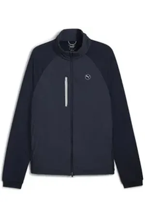 PUMA Steppjacke Hielands Golfjacke Herren blau M