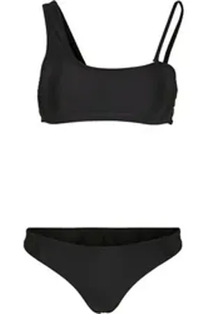 Urban classics Bügel-Tankini Damen Ladies Recycled Asymmetric Tank Top Bikini schwarz L