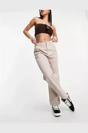 Santa Cruz Chinohose Jeans Relaxed,strukturiertes Material,Gr.40 beige|braun