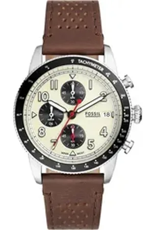 Fossil Chronograph Herren-Uhren Analog Quarz
