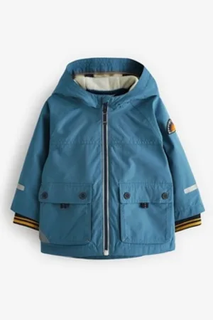 Next Funktionsjacke Wasserdichter Mantel (1-St) blau 68-74 (6-9 Mon.)