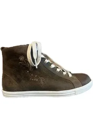 SPIETH & WENSKY 111-D Antalya Sneaker Sneaker Trachtenschuhe Damen Trachtensneakers Antalya 111-D leder 42 EU
