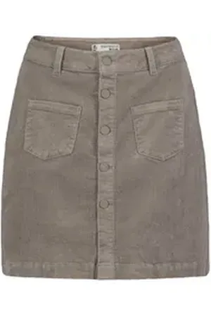 Eight2Nine Eight2Nine Minirock Cord Rock beige|braun L