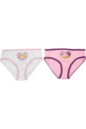 Paw Patrol United Labels® Panty - Herz mit Pfoten - Everest, Skye (2er Pack) rosa|weiß 98-104