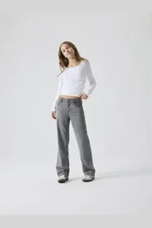 NAME IT Regular-fit-Jeans NLFTARIANNES (1-tlg) Weiteres Detail grau 128