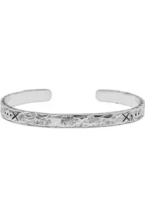 Haze & Glory Armreif Armreif - Salvation gehämmert 925 Silber silberfarben