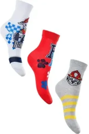 Paw Patrol Socken Marshall Chase Kinder Jungen Socken Strümpfe (3-Paar) bunt 23/26