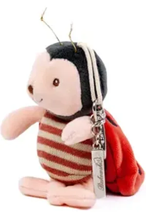 Bukowski Kuscheltier Schlüsselanhänger Marienkäfer 10 cm Plüschanhänger