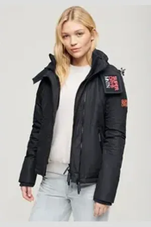 Superdry Outdoorjacke HOODED MTN WINDBREAKER JACKET blau XL