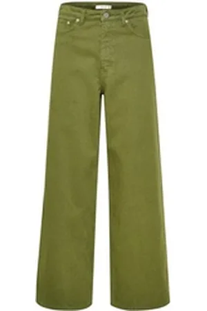 Gestuz 5-Pocket-Jeans Damen Jeans ELMAGZ HW TWILL WIDE (1-tlg) weiß 27