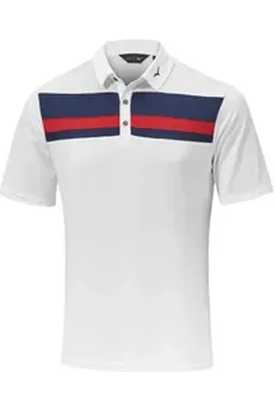 Mizuno Poloshirt Golf Polo Quick Dry Citizen Weiß Herren S S