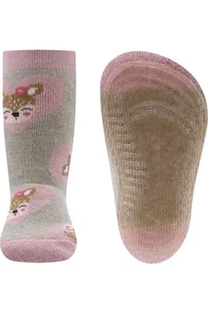 Ewers ABS-Socken Stoppersocken Reh beige|braun 18-19