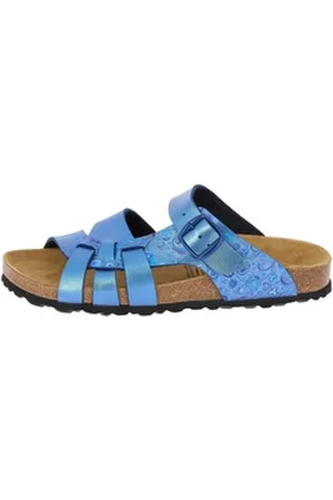 BRUTTING Lico Slipper Bioline Flora Pantolette blau 38 EU