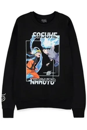 Naruto Rundhalspullover schwarz L