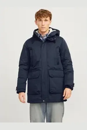 JACK & JONES Parka JJEPOLAR PARKA SN blau S