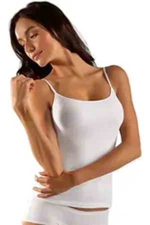 Nina Von C. Achseltop Damen Spaghettitop Pure (Stück, 1-St) - weiß 36