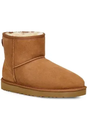 UGG UGG CLASSIC MINI Schlupfboots, Schlupfstiefel, Winterstiefel, Boots mit Foam-Fußbett braun 43 EU