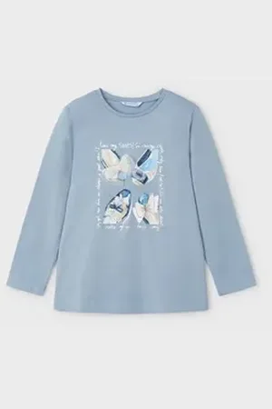 Mayoral Langarmshirt Print Langarmshirt Mädchen (407397) 110